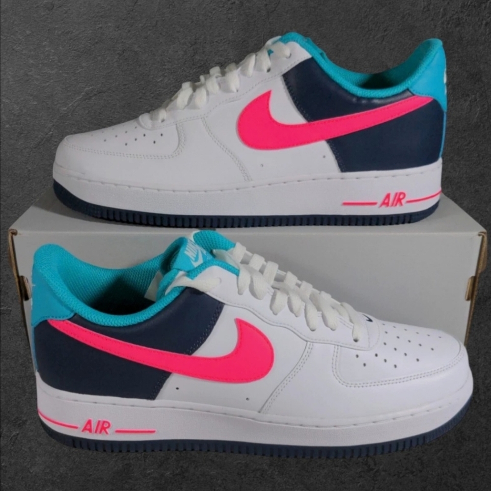 NIKE AIR FORCE 1 "07 NEON" WOMEN US SIZE 8 BRAND NEW IN BOX